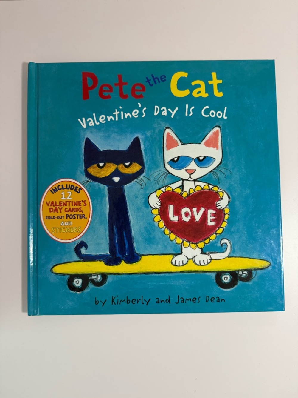 Pete the Cat Valentine's Day Is Cool - Hardcover Children's Book